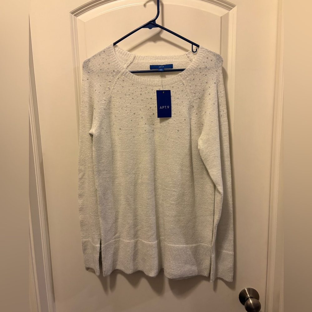 Brand New APT 9 Sparkle Sweater
